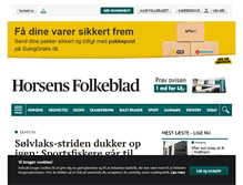 Tablet Screenshot of hsfo.dk